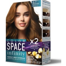 Renas Store Color Space Infınıty Set Saç Boyası 6.7 Çikolata Kahve