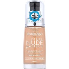 Renas Store Deborah Milano 24 Ore No: 02 Beige Nemli Bitiş Perfect Nude Fondöten
