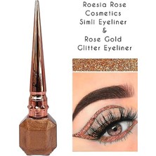 Renas Store Rose Yeni Model Simli Eyeliner & Glitter Eyeliner R7257