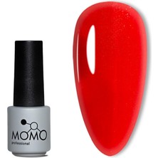 Renas Store Momo Professional Kalıcı Oje S022 Işıltılı Bayrak Kırmızı 4 ml