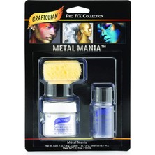 Renas Store Graftobian 34058 Metal Mania Gümüş Makeup Kiti