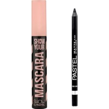 Renas Store Show By Show Your Black Mascara + Matte Eyeliner 320 + Tekli Far Hediye