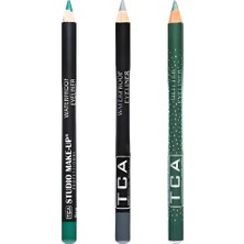 Renas Store Tca Studio Make Up 3 Farklı Renk Ultra Waterproof Eyeliner Göz Kalemi Seti