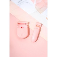Renas Store Ruby Face 2 Adet Kirpik Kıvırıcılar Kaymaz Kıvırmak Kirpik Uzun Ömürlü Etkisi Kolay Kullanım Ergonomik Tasarım Pembe