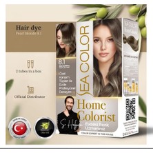 Renas Store Sea Color Home Colorist Set Saç Boyası 8.1 Inci Kumral Pearl Blonde