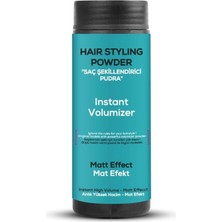 Renas Store Fontenay Saç Şekillendirici Pudra Toz Wax Mat Effect Mavı 20GR + Şekil Tarağı X3 4'lü Set