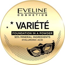 Renas Store Eveline Cosmetics Variete Mineral Powder Toz%93 Mineral Fondöten, No 1 Lıght