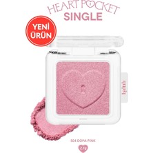 Renas Store Perıpera Kişiselleştirilebilir Işıltılı Tekli Far Heart Pocket Single S04 Dopa-Pink, 111653