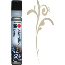 Renas Store Marabu Resim Metalik Liner Bej