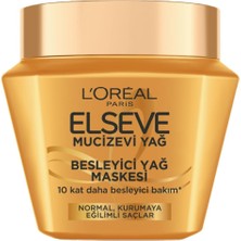 Renas Store L'oréal Paris Elseve Mucizevi Yağ Besleyici Saç Bakım Maskesi 300ML