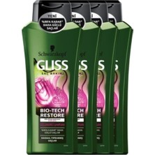 Renas Store Gliss Bio-Tech Güçlendirici Şampuan, 360 Ml, 4 Adet