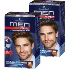 Renas Store Men Perfect Saç Boyası 60 Kahve, 80 ml x 2 Adet HBV00000JX33O