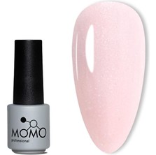 Renas Store Momo Professional Kalıcı Oje S013 Simli Uçuk Pembe 4 ml