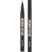 Renas Store Mıssha Uzun Süre Kalıcı, Suya Dayanıklı, Likit Eyeliner Born To Be Madproof Liquid Liner (01)