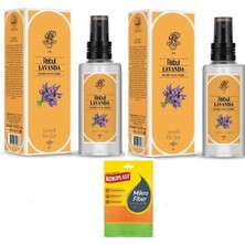 Renas Store Rebul Lavanda Kolonya, 2X125ML Pet Şişe, Koroplast Mikrofiber Bez Hediyeli