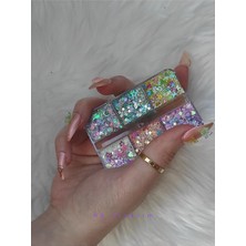 Renas Store Glitter Jel Far Paleti Simli Kremsi Palet Far 2, 825393699HB