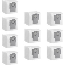 Renas Store Myayd Xiaomi Roborock S7 Maxv Ultra/ S8/ S8 Pro S8+/ T8/ Q7/ Q7 Max/ Q7 Max+ Elektrikli Süpürge Için 10 Adet Aksesuar Yedek Parçalar, Istasyonu Elektrikli Süpürge Torbası