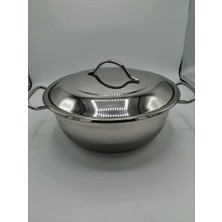 Renas Store Fms 26CM 4,6 Lt Lüks Çelik Basık Tencere