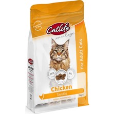 Renas Store Catlife Privilege Tavuklu Yetişkin Kedi Maması,%26 Protein, Özel Tane Yapısı, 1 kg