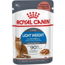 Renas Store Royal Canin Ultra Light Gravy Pouch Diyet Kedi Maması 85 gr