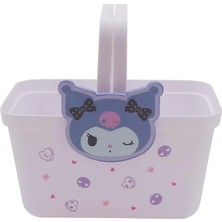 Renas Store Mınıso Sanrio Lisanslı Saplı Mor Sepet (Kuromi)
