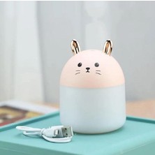 Renas Store Netavantaj Sevimli Kawaii Kedi Hava Nemlendirici Lamba Pembe