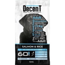 Renas Store Decent Premium Somonlu ve Pirinçli Yetişkin Köpek Maması 15 kg