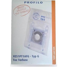 Renas Store Profilo Süpürge Toz Torbası Orjinal G Tipi 1 Pakette 5 Adet