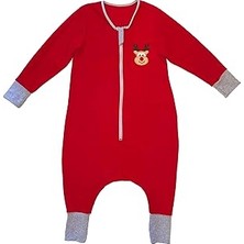 Renas Store Yorni, Nakışlı, Uzun Kollu, Oeko-Tex Mikro Polar, Bebek Çocuk Uyku Tulumu, Unisex, Tog 2