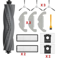 Renas Store Dreame D10 Plus Gen 2 (RLL42SDA) Uyumlu Yedek Mop Fırça Filtre Seti