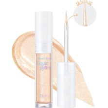 Renas Store Clıo Işıltılı ve Şeffaf Likit Glitter Moon Glass Liquid Glitter Sweet Cloud (02 Moon Flare)