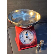 Renas Store 5 kg Retro Nostalji Mutfak Tartısı Analog Terazi
