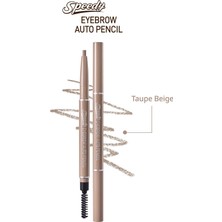 Renas Store Perıpera Doğal Görünüm Sunan Asansörlü Kaş Kalemi Speedy Eyebrow Auto Pencil (05 Taupe Beige)