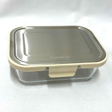 Renas Store Cooker CKR3488 Cam Saklama Kabı 1000 ml Krem