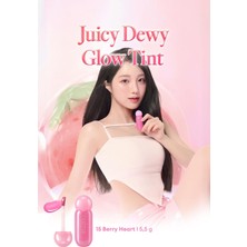 Renas Store Dasique Parlak Bitişli & Hafif Renkli Nemlendirici Etkili Tint Juicy Dewy Glow Tint (15 Berry Heart)