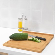 Renas Store Ikea Bambu Lamplıg Kesme Tahtası 45 * 38 cm 1 Kahverengi