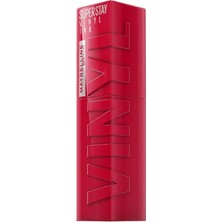 Renas Store Maybelline New York Super Stay Vinyl Ink Uzun Süre Kalıcı Likit Parlak Ruj 50 Wicked