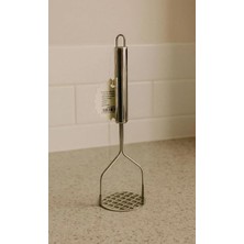 Renas Store Arslan Group - Lüks Paslanmaz Metal Patates Ezici 24 cm