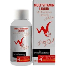 Renas Store W+ Whiteveterinay Multivitamin Liquid Cat&dog 100 ml (Kedi ve Köpekler Için Multivitamin Desteği)