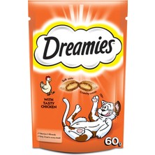 Renas Store Dreamies Kedi Ödül Maması, Tavuklu, 60 G