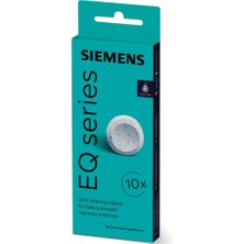 Renas Store Siemens Siemens Tam Otomatik Makineler Için TZ80001 Temizleme Tabletleri (10 Adet)