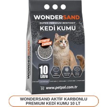 Renas Store Wondersand Aktif Karbon Süper Premium Kedi Kumu 10 Lt