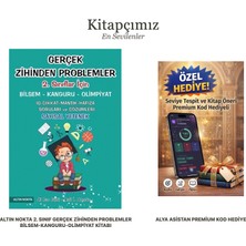 Altın Nokta Yayınevi Altın Nokta Yayınları 2. Sınıf Gerçek Zihinden Problemler Bilsem-Kanguru-Olimpiyat Kitabı (+Seviye Tespit Uygulama Hediyeli)