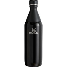 Renas Store Stanley All Day Slim Soğuk Su Şişesi Termosu, 0.60 Litre, Siyah