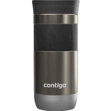 Renas Store Contıgo Byron Pro Snapseal Termos Bardak 470ML Koyu Gri