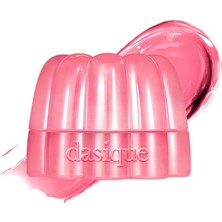 Renas Store Dasique Esnek Jel Dokulu, Nemlendirici, Parlak Bitişli Ruj & Allık Chewing Glow Pot 11 Peony Gummy