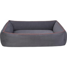 Renas Store Pet Comfort Golf Vita Gri Köpek Yatağı L 85X105CM