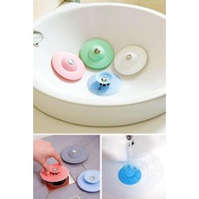Renas Store 1 Adet Süzgeçli Banyo Küvet Lavabo Gider Filtresi Süzgeci Pompası Tıkacı Tıpası