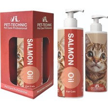 Renas Store Salmon Oil Kediler Için Somon Yağı, Omega 3 & 6 Içeren Tamamlayıcı Yem, Sıvı Form, 100 ml