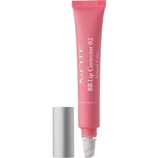 Renas Store Note Cosmetics Bb Lip Corrector 02 Renk Eşitleyici Dudak Parlatıcısı, Pembe